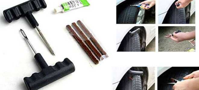 Как отремонтировать бескамерные шины своими руками?