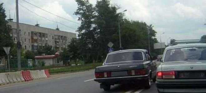 Штраф за пересечение сплошной линии разметки