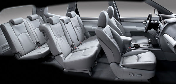 внутри салона KIA Mohave 