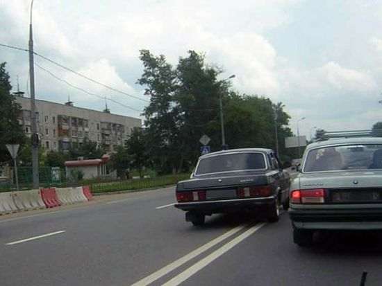 пересечение сплошной
