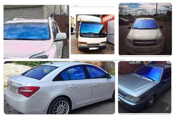 зеркальная тонировка автомобиля